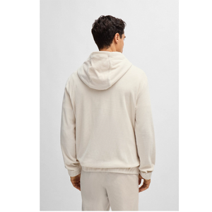 Pull-over personnalisé de qualité supérieure pour hommes, sweat-shirt à capuche en coton mélangé, coupe ample, col rond, vente en gros, sweat à capuche teint en couleur unie - Product Image 4