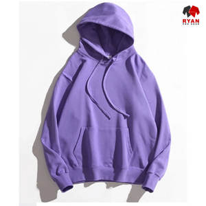 Sudadera con Capucha para Hombre Ryan Pro Gear con Logotipo Personalizado en la Parte Delantera, Tejido de Felpa 100% Algodón, Transpirable, Informal, para Invierno, Servicio ODM OEM - Product Image 1