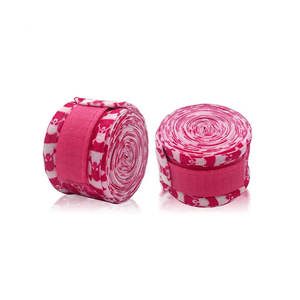 Bandes de poignet élastiques de haute qualité en coton avec boucles pour le pouce, pour la musculation et l'haltérophilie, style sportif - Product Image 1