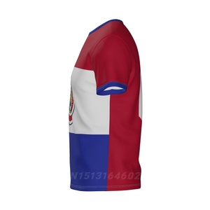 Número de nombre personalizado, Bandera de país de Paraguay, camisetas 3D, ropa, camiseta para hombres y mujeres, camisetas para fútbol, regalo para fanáticos del fútbol, tamaño de EE. UU. - Product Image 4