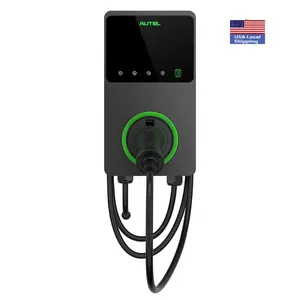 AUTEL 50a wall fast charger Factory Supply Portable EV Charger Type 1 FAST Charger Current Adjustable Plug for home