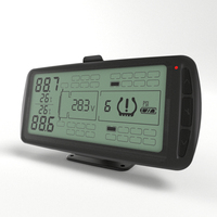 Moniteur TPMS numérique pour camion MATA 7S 433,92 MHz avec écran, 0-203 PSI, CAN J1939, RS232, technologie FreshData et fonction Auto Hook-Drop CE