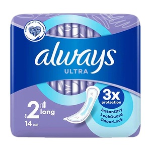 Always Discreet Serviettes Incontinentes à Absorption Forte pour Femmes, Paquet de 48 Serviettes Hygiéniques - Product Image 2