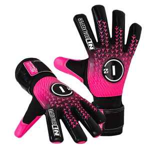 Guantes de portero de cuero Premium personalizables ajuste personalizado venta al por mayor fútbol látex agarre - Product Image 5