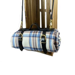 Cinturones de manta de cuero de primera calidad, correa de transporte resistente, cinturón para alfombra, soporte de Manta, hebillas, correa de manta de marca famosa de latón - Product Image 6