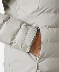 Precio de fábrica personalizado Puffer abrigo de invierno de las mujeres más tamaño impreso pato blanco abajo chaqueta con pluma rellena - Product Image 5