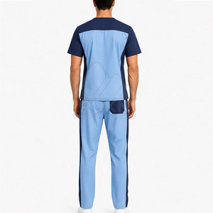 Nuevo Conjunto de Uniforme Médico y de Trabajo para Cuidado de la Salud, Estilo Cargo, con Bolsillos Tejidos, Personalizable OEM, Venta al por Mayor - Product Image 2