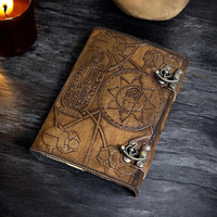 Livre en relief de Hamunaptra Grimoire journal Livre de sorcière égyptienne des morts la momie Evil Prop Relié sort Livre des ombres