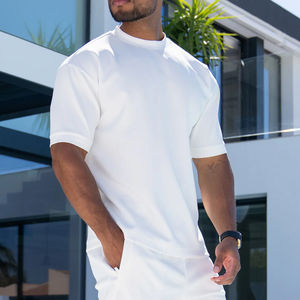 Latest High Quality OEM Service Summer <b>Men's</b> Casual Short Sleeve Breathable Twin Set Quick Dry Print T-<b>shirt</b> and Shorts - Product Image 5