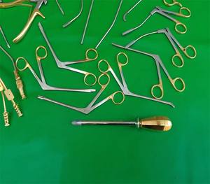 Ensemble d'instruments de chirurgie endoscopique chirurgicale des sinus Pentax certifié CE de qualité supérieure FESS en kit ORL en acier inoxydable allemand - Product Image 3