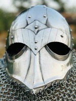 Casque de cotte de mailles Viking chevalier médiéval casque en acier casque de Viking allemand Cosplay armure meilleur cadeau