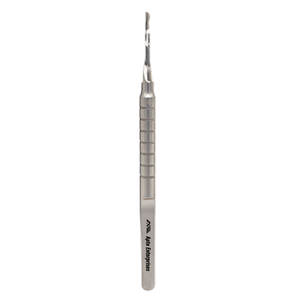 Stainless Steel Manual Surgical Instrument Wholesale Akahoshi Pre-Choper 11.5 cm Overall Length Semi-Sharp Tool 2.2 mm Incisions - Product Image 2