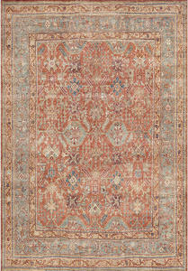 Adiva Turkish <b>Rug</b> Machine Made Jacquard Geometric Pattern Washable Cotton Backing Non-Slip Home Use 20 Ft Low Pile <b>Thin</b> - Product Image 3