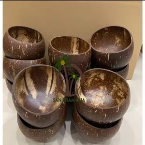 ชามกะลามะพร้าว/สลัดกะลาทำมือทำจากไม้ชุดชามกะลามะพร้าว - Product Image 5