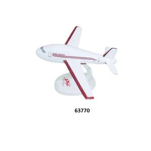 Vente en gros d'avion en métal blanc avec support Pièce maîtresse de table décorative pour la décoration de la maison et du bureau - Product Image 1