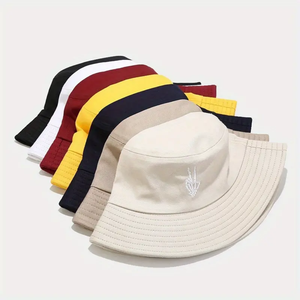 Fabricant au Vietnam Nouveaux Chapeaux Bucket Logo Personnalisé Coton pour la Pêche Casual Party Scenes Carton Emballé pour les Sports d'Hiver - Product Image 4