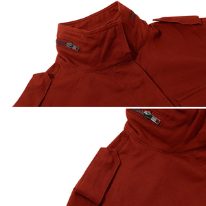 High Street Women's Lightweight 100% Cotton Canvas Jackets <b>Stand</b> Collar Full Sleeves Breathable Jackets - Product Image 5