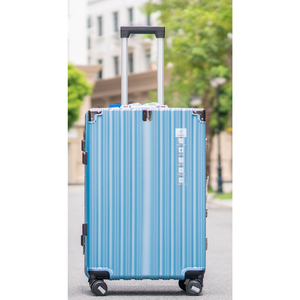 Carry On Luggage 6008 Pc Aluminum Frame <b>Travel</b> Luggage Aluminium Trolley Suitcase Luggage Sets Clearance Rotating Silent <b>Wheels</b> - Product Image 1