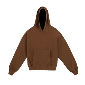 Wholesale <b>Plain</b> <b>Hoodies</b> Blank Men Organic <b>Hoodies</b> Mens Pullover Bulk Over sized <b>Hoodie</b> Embroidery - Product Image 1