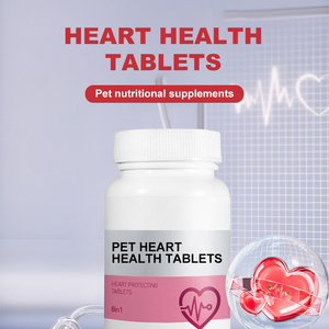 Suplementos Nutricionais para Saúde Cardíaca de Animais de Estimação Altamente Avaliados para Proteger a Saúde do Coração, Adequados para Gatos e Cães - Product Image 1