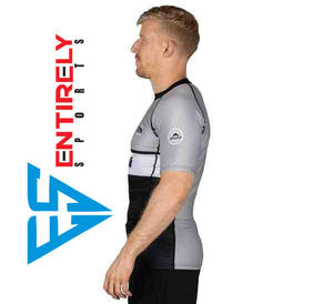 Niños hombres Nogi No Gi BJJ Jiu Jitsu Rashguards Custom MMA Rash Guard para BJJ Grappling Brazilian Jiu Jitsu Martial Arts Wear - Product Image 6