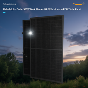 Panneau solaire Philadelphia Solar 550W Dark Phenex HJT Bifacial Mono PERC - Product Image 3