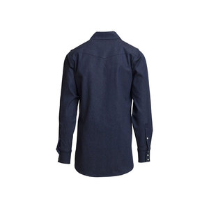 Everyday Professional Work Half-Sleeved Cotton and Nylon <b>Shirt</b> Clean Lines with Subtle Detailing Office Suitable Attire - Product Image 2