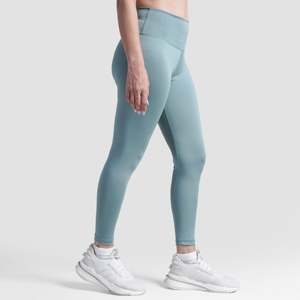 Leggings de course en tricot vert aqua - Product Image 3