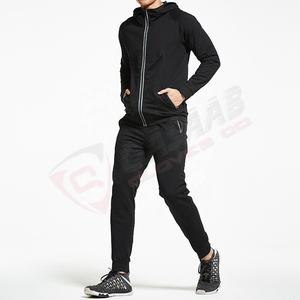 ชุดกางเกงวิ่งและมีฮู้ดสำหรับผู้ชายกางเกงสำหรับฤดูใบไม้ร่วงและฤดูหนาวมีสีไล่ระดับระบายอากาศได้ - Product Image 5