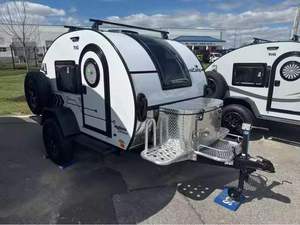 Wholesale 4x4 Teardrop Camping Travel <b>Trailer</b> Steel Stainless Steel Lightweight 4 Person Sleeping Capacity Independent - Product Image 3