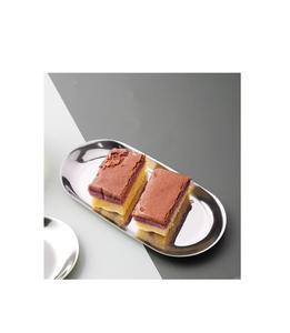 Lujosa bandeja de servicio de acero inoxidable utilizada por proveedores profesionales en eventos de lujo, banquetes, funciones de cena de cumpleaños - Product Image 6