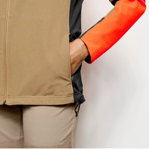 OEM impermeable última mujer chaqueta Softshell uniforme de trabajo Poly interior cálido polar cortavientos senderismo chaqueta Softshell para dama - Product Image 5