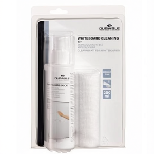 Kit de Limpieza Duradero con Spray de 250 ml y Paño de Microfibra de 25x25 cm para Borradores de Pizarra Blanca - Product Image 3