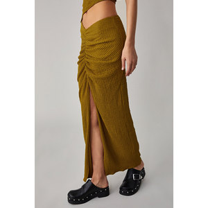 GRIMELANGE BONIA Jupe en tricot ajustée avec fente pour femme - Product Image 3