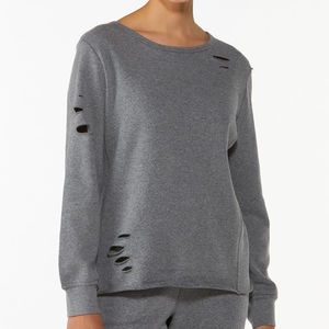 เสื้อสเวตเตอร์ถักกันหนาวแบบถักสำหรับผู้ชายเสื้อสเวตเตอร์แบบเปิดไหล่ไม่สะดุดระบายอากาศได้ดี - Product Image 6