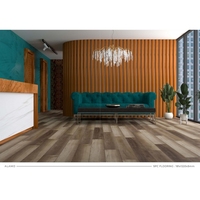 SPC-Bodenbelag Wasserdichte Vinyl-Fliesen mit Starrem Kern für Hotel, Küche, Wohnzimmer, Modernes Design, Innenbereich, Aus Indien Exportiert