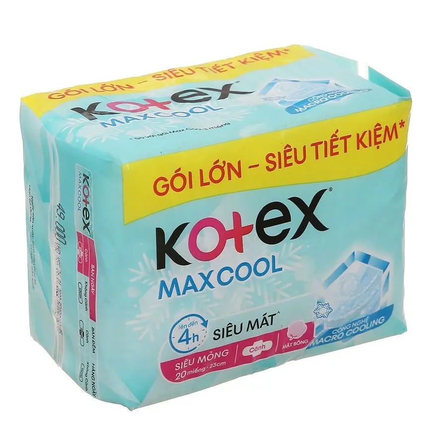 Kotex maxon tampão legal 20 peças 23cm