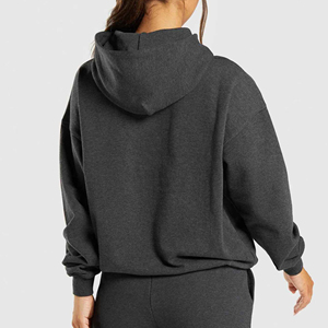 Sweat-shirts surdimensionnés en coton personnalisés pour femmes, sérigraphiés, respirants, fabriqués au Pakistan, OEM personnalisé, mode - Product Image 3
