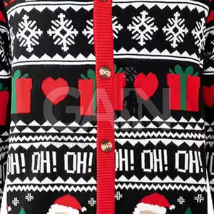 Vente en gros de sweatshirt de Noël chaud de haute qualité avec logo personnalisé sweat de Noël pour adultes - Product Image 6