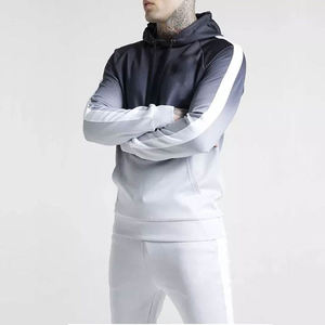 ชุดวอร์มน้ำหนักเบาของผู้ชายมาใหม่ชุดใส่หน้าหนาวแบบหนาลายพื้น - Product Image 2