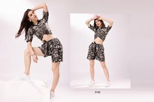 New Exclusive <b>Stitched</b> Dhwaja Export Multi Color Durable Western Co-Ords Set Collection <b>Party</b> <b>Decorations</b> Fast Delivery Online - Product Image 3