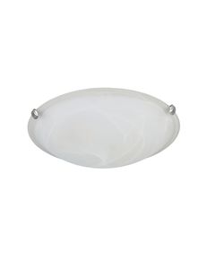 Plafoniera Adrian bianca 1xE27 nichel opaco 30 cm (Trio 6105011-01) - Product Image 1