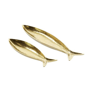 Metal Aluminio Oro Ovel Barco Cuencos Nueces Ensalada Frutas Propósitos de cocina - Product Image 5