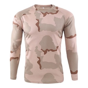Quantité minimale de commande bas chasse respirant manteau chemises léger Camouflage hommes à manches longues chasse veste Spandex Polyester maillot de football - Product Image 2