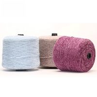 Fil chenille QG QG-Chenille en gros, fil chenille blanchi, résistant, 0TPM 4.5NM/1-20NM/1, fil fantaisie pour tricoter des pulls, textile de maison