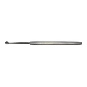 Curette dermique à une extrémité, curette Buck Ear droite et aiguisée, taille personnalisée, instrument manuel en acier inoxydable de qualité médicale - Product Image 2