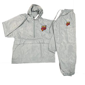 ชุดวอร์มกันลมสำหรับผู้ชายวัสดุโพลีเอสเตอร์ชุดวิ่งออกกำลังกายสไตล์ใหม่ - Product Image 6