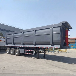 Remorque à benne basculante Sinotruk 40CBM | Basculement semi-remorque transport lourd - Product Image 6