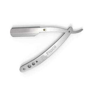 Navaja de Afeitar Plegable de Seguridad para Barbería, Soporte para Navaja de Afeitar Recta, Herramienta de Barbería para Salón, Fabricada por Pissco Pakistán - Product Image 5