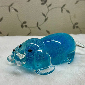 ศิลปะพื้นบ้านทำด้วยมือแบบดั้งเดิมแก้วหรูหราเครื่องประดับสุนัขเรืองแสงสมบัติทางศาสนาของขวัญงานฝีมือใหม่จันทรคติ - Product Image 1